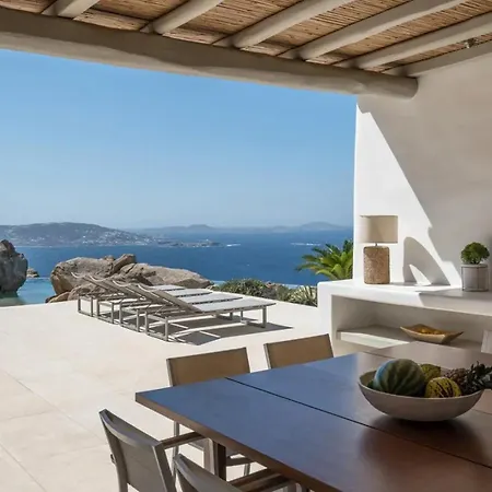 With Stunning View In Mykonos Villa *